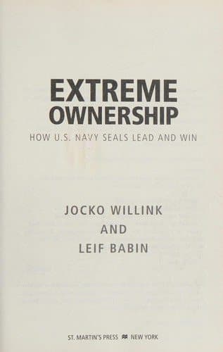 Extreme Ownership cover