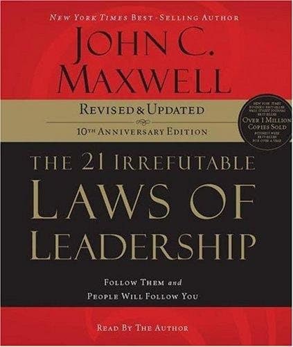 The 21 Irrefutable Laws of Leadership cover