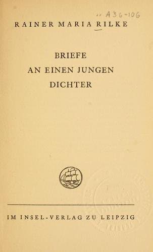 Letters to a Young Poet cover